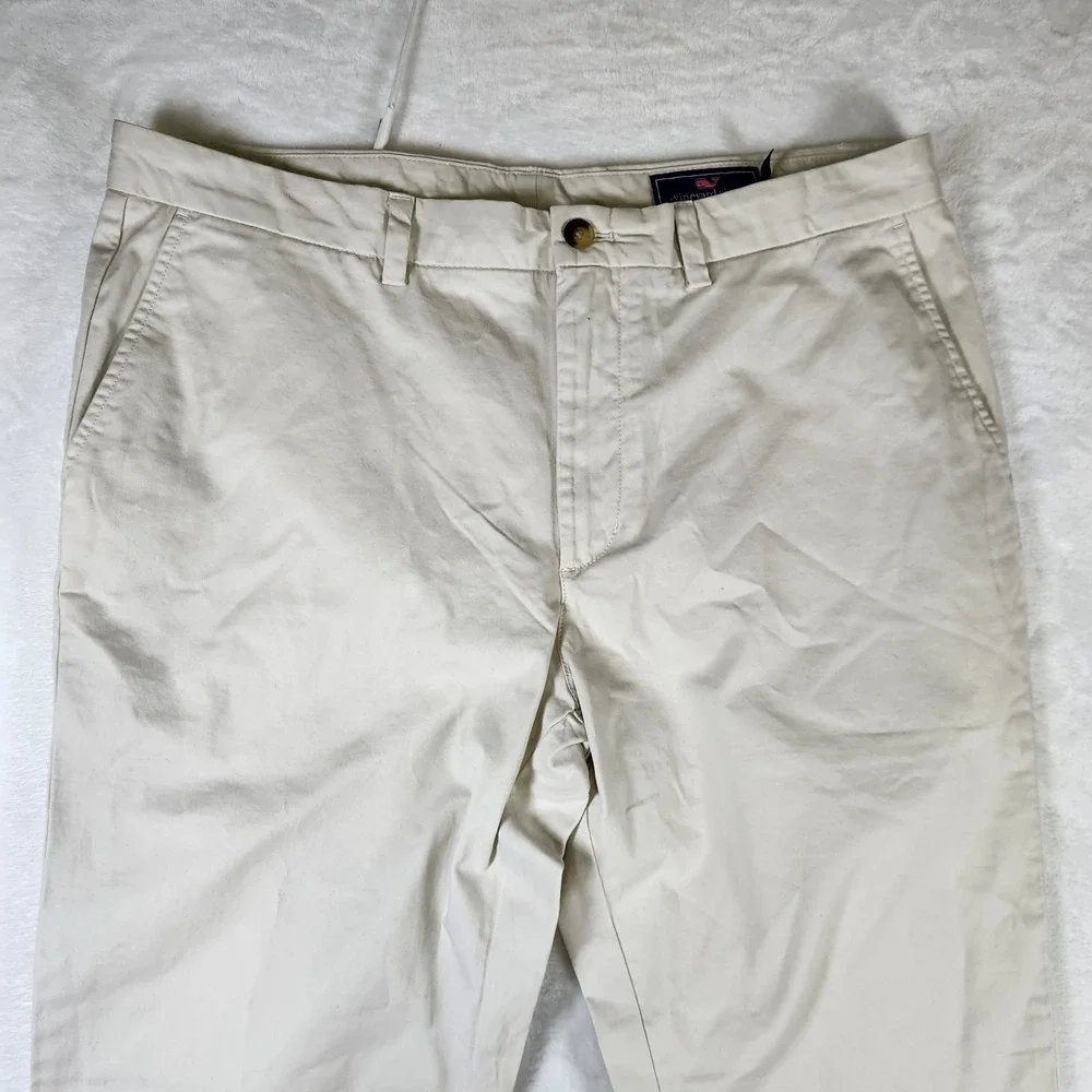 Vineyard‎ Vines Breaker Pants Men's Size 38x30 Classic Fit Khaki Chinos